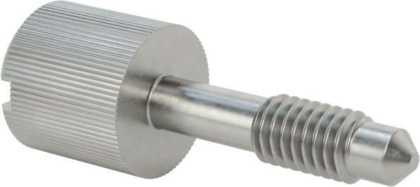 Başparmak Vidalı Başlı Sabit Panel Vidası, M3,5 x 0,6 mm Diş Boyutu, 14,5 mm Uzunluk
