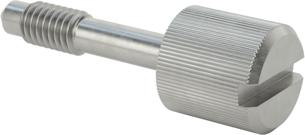 Başparmak Vidalı Başlı Sabit Panel Vidası, M3,5 x 0,6 mm Diş Boyutu, 17,5 mm Uzunluk