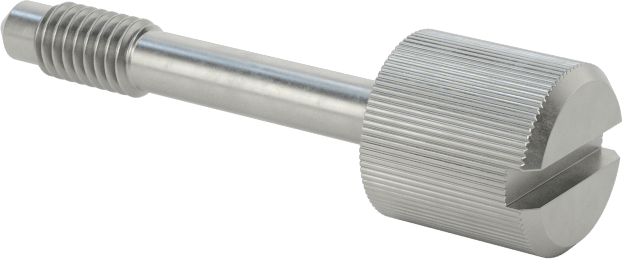 Başparmak Vidalı Başlı Sabit Panel Vidası, M3,5 x 0,6 mm Diş Boyutu, 22 mm Uzunluk