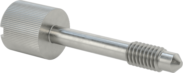 Başparmak Vidalı Başlı Sabit Panel Vidası, M3,5 x 0,6 mm Diş Boyutu, 22 mm Uzunluk