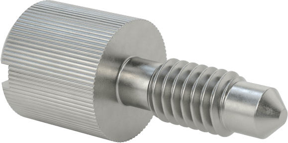 Başparmak Vidalı Başlı Sabit Panel Vidası, M4 x 0,7 mm Diş Boyutu, 11mm Uzunluk
