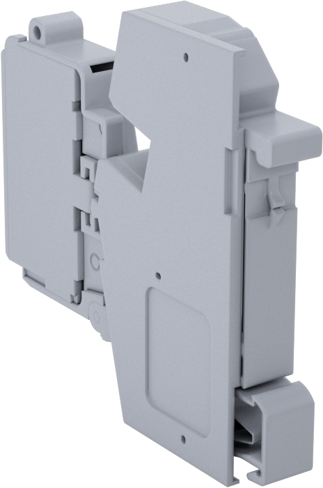 Sigorta Tutuculu DIN Rayı Montajlı Terminal Bloğu, Hızlı ve Güvenli, Modüler, 600V AC/600V DC, 10 mm Genişlik