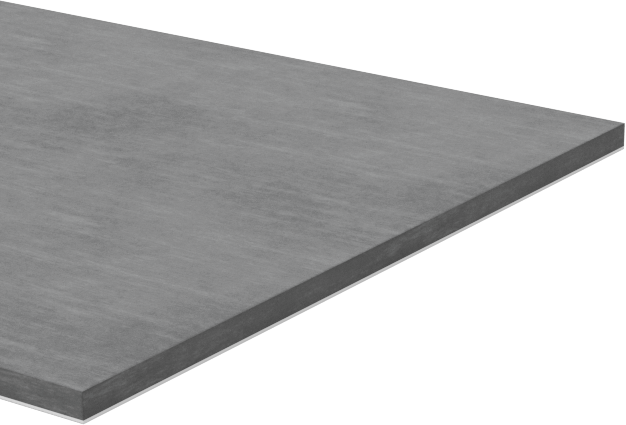 Suya Dayanıklı Hafif Conta Malzemesi, Arka Yüzü Yapışkanlı, Kağıt Elyaf/SBR, 1" x 10 Feet, 1/32" Kalınlık