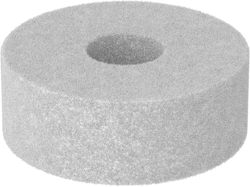 Yün Keçe Yastıklama Pul, 1/4" Vida Boyutu için, 0.25" ID, 1" OD