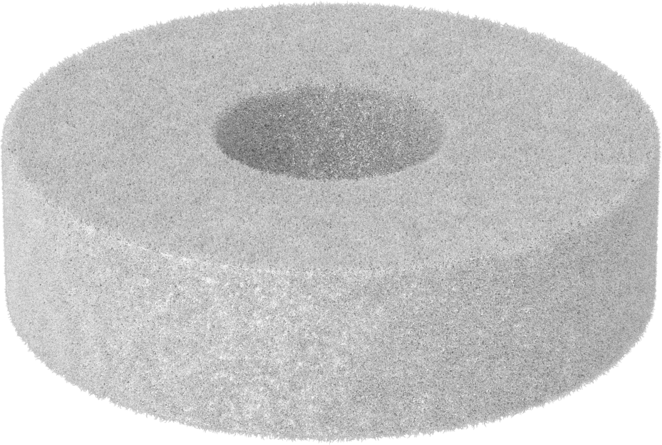 Yün Keçe Yastıklama Pul, 3/8" Vida Boyutu için, 0.375" ID, 1" OD