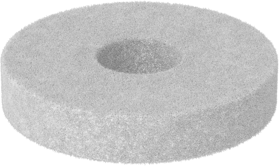 Yün Keçe Yastıklama Pul, 1/2" Vida Boyutu için, 0.5" ID, 1.5" OD