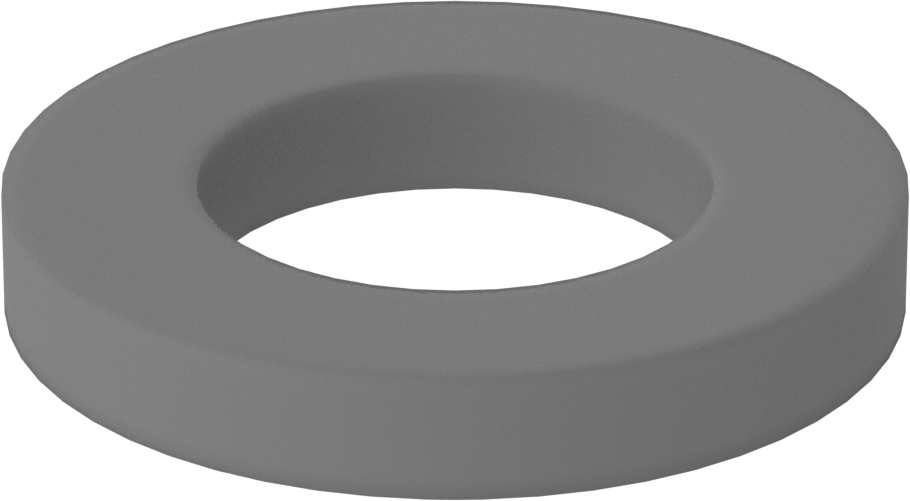 Aşınmaya Dayanıklı Deri Yastıklama Pulları, M14 Vida Boyutu için, 16 mm ID, 28 mm OD