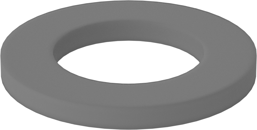 Aşınmaya Dayanıklı Deri Yastıklama Pulları, M24 Vida Boyutu için, 26 mm ID, 44 mm OD