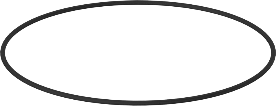Suya ve Buhara Dayanıklı Parker E0603 EPDM O-Ring, 1/16 Kesirli Genişlik, Dash No. 045