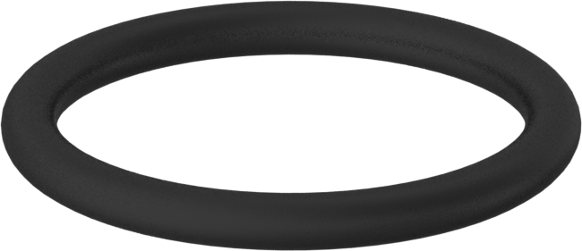 Suya ve Buhara Dayanıklı Parker E0603 EPDM O-Ring, 3/32 Kesirli Genişlik, Dash Numarası 118