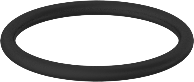 Suya ve Buhara Dayanıklı Parker E0603 EPDM O-Ring, 3/32 Kesirli Genişlik, Dash No. 122