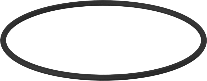 Suya ve Buhara Dayanıklı Parker E0603 EPDM O-Ring, 1/16 Kesirli Genişlik, Dash No. 036