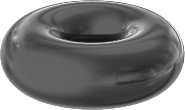 Yağa ve Aşınmaya Dayanıklı Poliüretan O-Ring, 3/32 Kesirli Genişlik, Dash Numarası 103