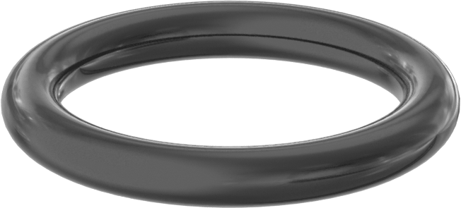 Yağa ve Aşınmaya Dayanıklı Poliüretan O-Ring, 1/8 Kesirli Genişlik, Dash No. 211