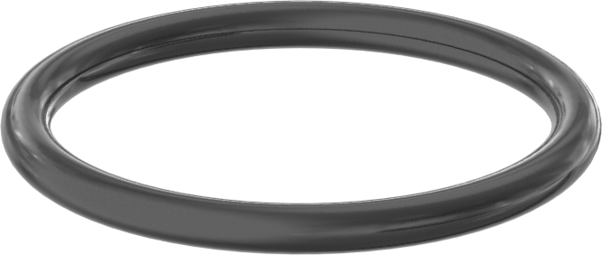 Yağa ve Aşınmaya Dayanıklı Poliüretan O-Ring, 3/32 Kesirli Genişlik, Dash No. 121
