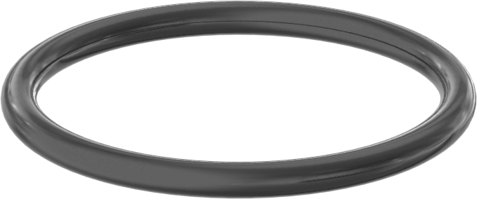 Yağa ve Aşınmaya Dayanıklı Poliüretan O-Ring, 3/32 Kesirli Genişlik, Dash No. 123