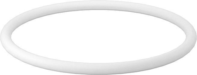 Ultra Kimyasal Dirençli Sert PTFE O-Ring, 1/16 Kesirli Genişlik, Dash No. 025