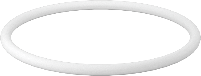 Ultra Kimyasal Dirençli Sert PTFE O-Ring, 1/16 Kesirli Genişlik, Dash No. 026