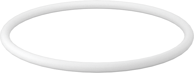 Ultra Kimyasal Dirençli Sert PTFE O-Ring, 1/16 Kesirli Genişlik, Dash Numarası 028