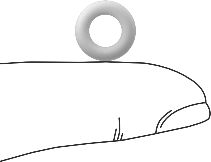 Ultra Kimyasal Dirençli Sert PTFE O-Ring, 3/32 Kesirli Genişlik, Dash Numarası 108