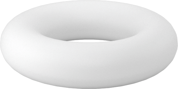 Ultra Kimyasal Dirençli Sert PTFE O-Ring, 1/8 Kesirli Genişlik, Dash No. 203