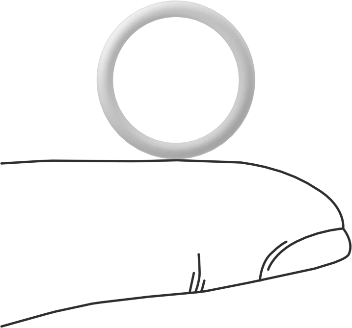 Ultra Kimyasal Dirençli Sert PTFE O-Ring, 1/16 Kesirli Genişlik, Dash Numarası 015