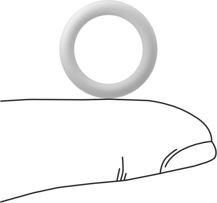 Ultra Kimyasal Dirençli Sert PTFE O-Ring, 3/32 Kesirli Genişlik, Dash No. 112