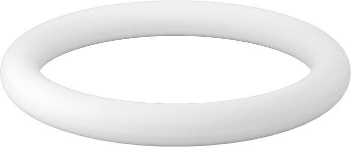 Ultra Kimyasal Dirençli Sert PTFE O-Ring, 3/16 Fraksiyonel Genişlik, Dash Numarası 325