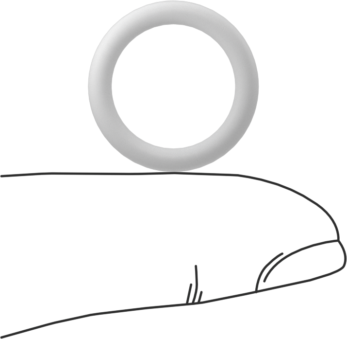 Ultra Kimyasal Dirençli Sert PTFE O-Ring, 3/32 Kesirli Genişlik, Dash Numarası 113