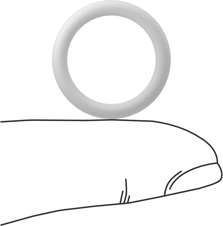Ultra Kimyasal Dirençli Sert PTFE O-Ring, 3/32 Kesirli Genişlik, Dash Numarası 114
