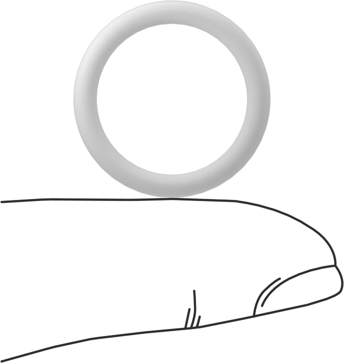 Ultra Kimyasal Dirençli Sert PTFE O-Ring, 3/32 Kesirli Genişlik, Dash No. 115
