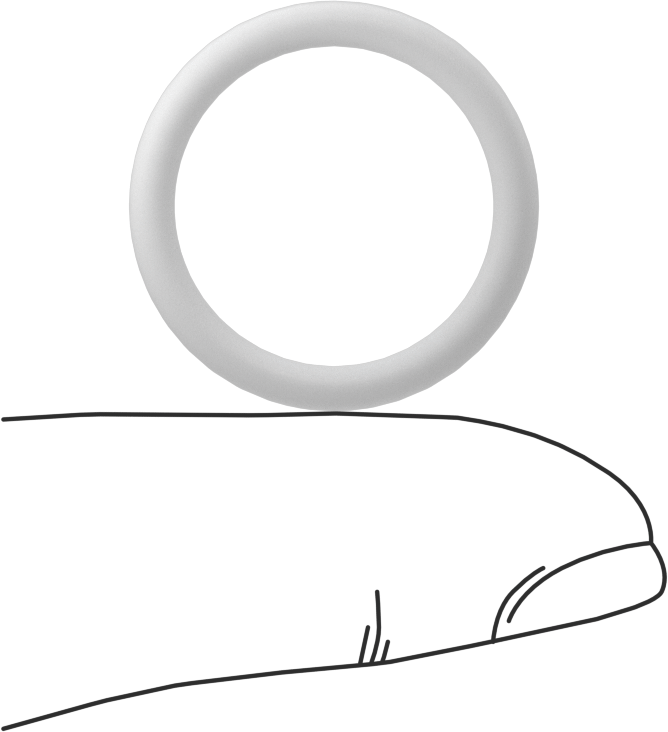 Ultra Kimyasal Dirençli Sert PTFE O-Ring, 3/32 Kesirli Genişlik, Dash Numarası 116