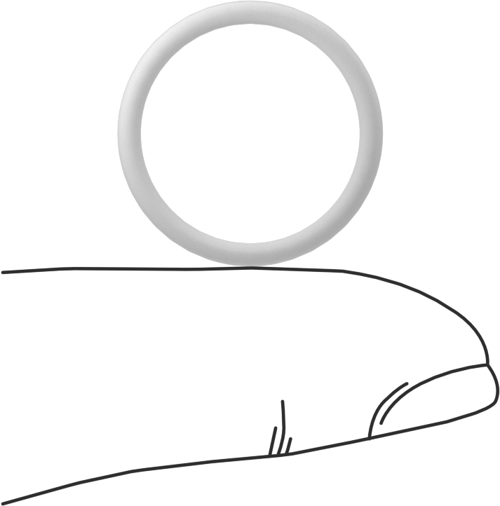 Ultra Kimyasal Dirençli Sert PTFE O-Ring, 1/16 Kesirli Genişlik, Dash Numarası 017