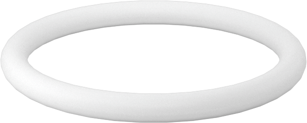 Ultra Kimyasal Dirençli Sert PTFE O-Ring, 1/16 Kesirli Genişlik, Dash Numarası 017
