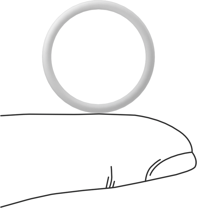 Ultra Kimyasal Dirençli Sert PTFE O-Ring, 1/16 Kesirli Genişlik, Dash Numarası 018