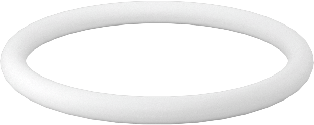 Ultra Kimyasal Dirençli Sert PTFE O-Ring, 1/16 Kesirli Genişlik, Dash Numarası 018