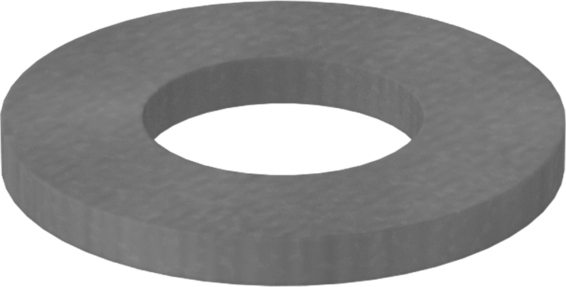 Sert Fiber Pullar, 8 Numaralı Vida için, 0.188" ID, 0.375" OD, 0,028 inç - 0,034 inç Kalınlık
