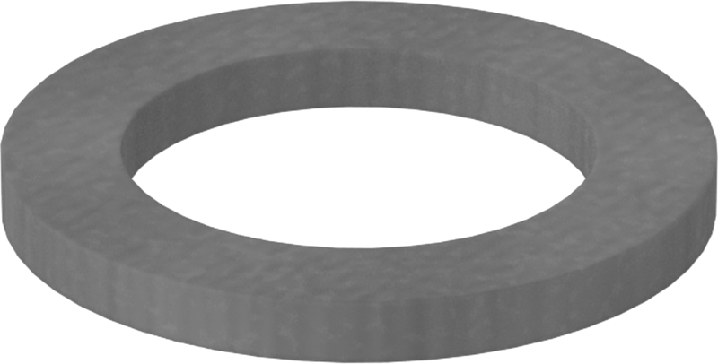 Sert Fiber Pullar, 1/4" Vida Boyutu için, 0.25" ID, 0.375" OD, 0,028 inç - 0,034 inç Kalınlık