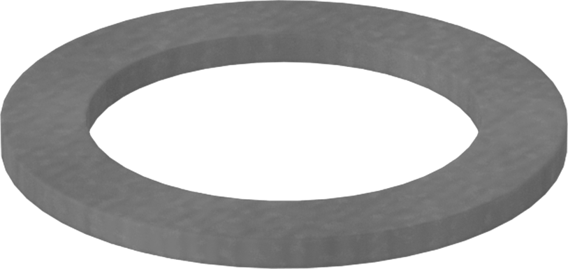 Sert Fiber Pullar, 7/16" Vida için, 0.438" ID, 0.625" OD, 0,028 inç - 0,034 inç Kalınlık