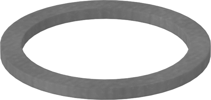 Sert Fiber Pullar, 1/2" Vida Boyutu için, 0.500" ID, 0.625" OD