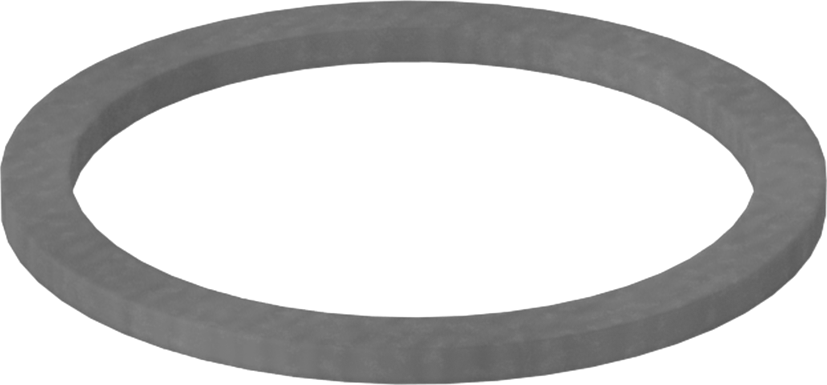Sert Fiber Pullar, 5/8" Vida Boyutu için, 0.625" ID, 0.750" OD