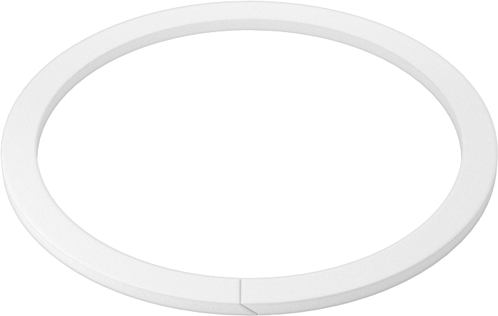 Ultra Kimyasal Dayanıklı PTFE Destek Halkası, Yüksek Basınç, 0,119" Genişlik, Dash Numara 221 için