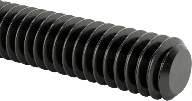 Orta Mukavemetli Sol Dişli Çubuk, B7 Sınıfı Çelik, 1/4"-20 Diş Boyutu, 6 Fit Uzunluk