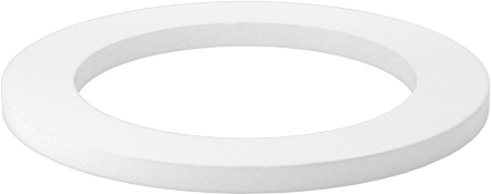 PTFE Plastik Pul, 8 Numaralı Vida için, 0.197" ID, 0.280" OD, 0,013“-0,017” Kalınlık