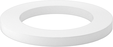 PTFE Plastik Pul, 8 numaralı vida boyutu için, 0.200" ID, 0.303" OD