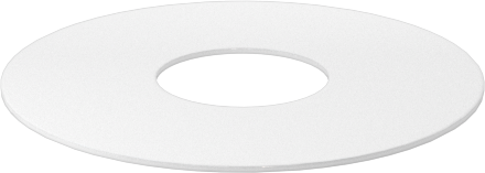 PTFE Plastik Pul, 2 Numaralı Vida için, 0.09" ID, 0.25" OD, 0,002“ ila 0,004” Kalınlık