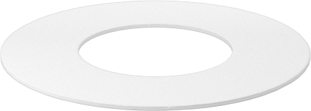 PTFE Plastik Pul, 4 Numaralı Vida için, 0.125" ID, 0.250" OD, 0,002“-0,004” Kalınlık