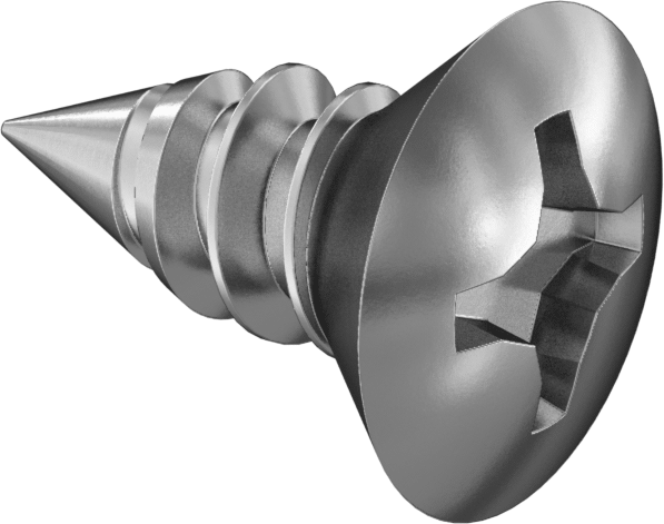 Sac Metal için Oval Başlı Vidalar, Süper Korozyona Dayanıklı 316 Paslanmaz Çelik, Numara 8 Boyut, 3/8" Uzunluk