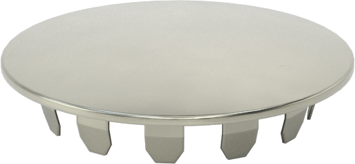 Çelik Geçmeli Panel Tapaları, 1-1/16“ İç Çap ve 0,031” ila 0,125" Panel Kalınlığı için