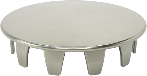 Çelik Geçmeli Panel Tapaları, 1-1/8" İç Çap için